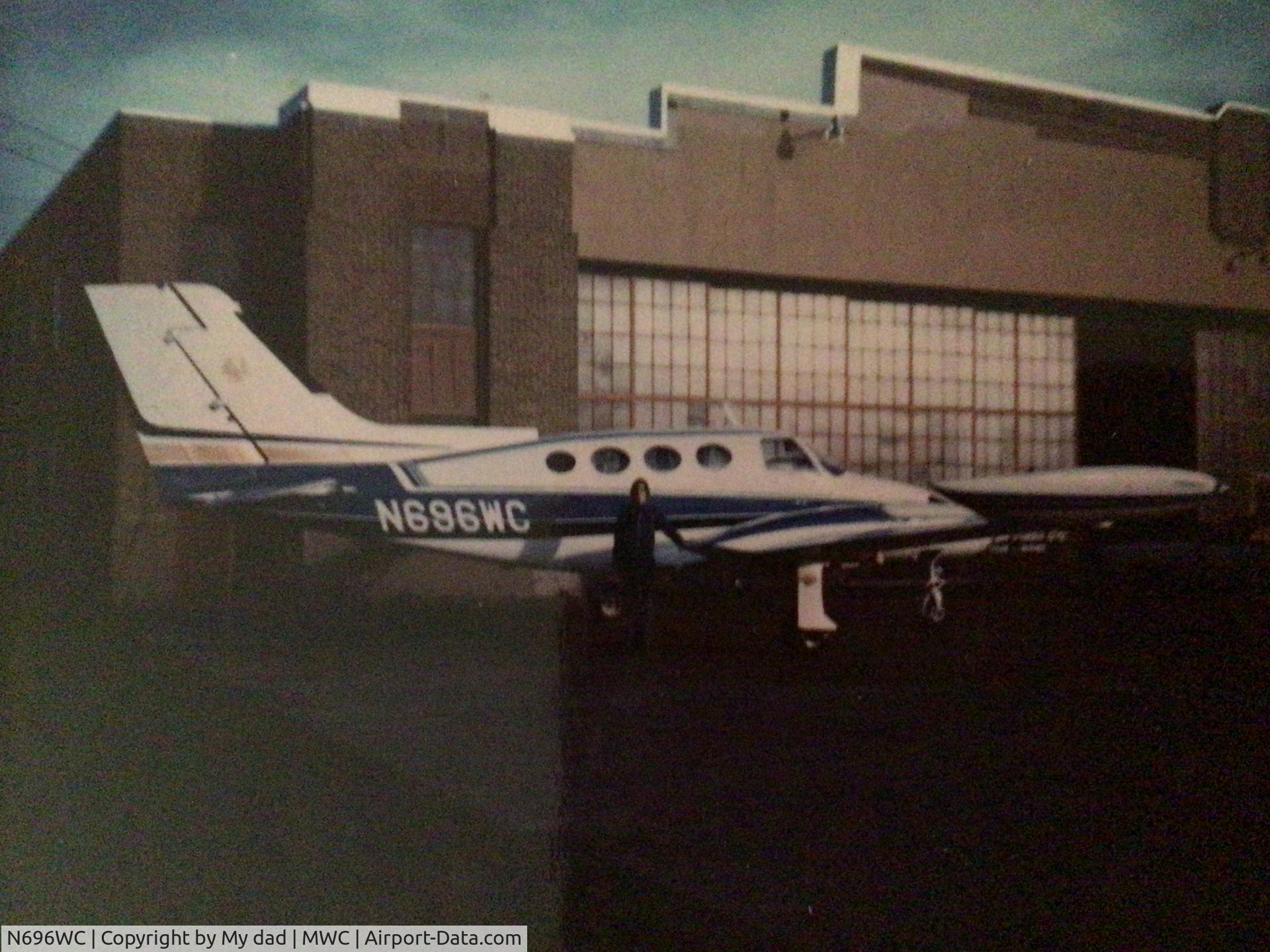 N696WC, 1968 Cessna 401A C/N 401A0024, I flew that plane when I was 13 years old in July 1975 took off and landed at Kenosha Airport. It was owned by Steel company and my dads friend Paul Ericsson flew for that company.