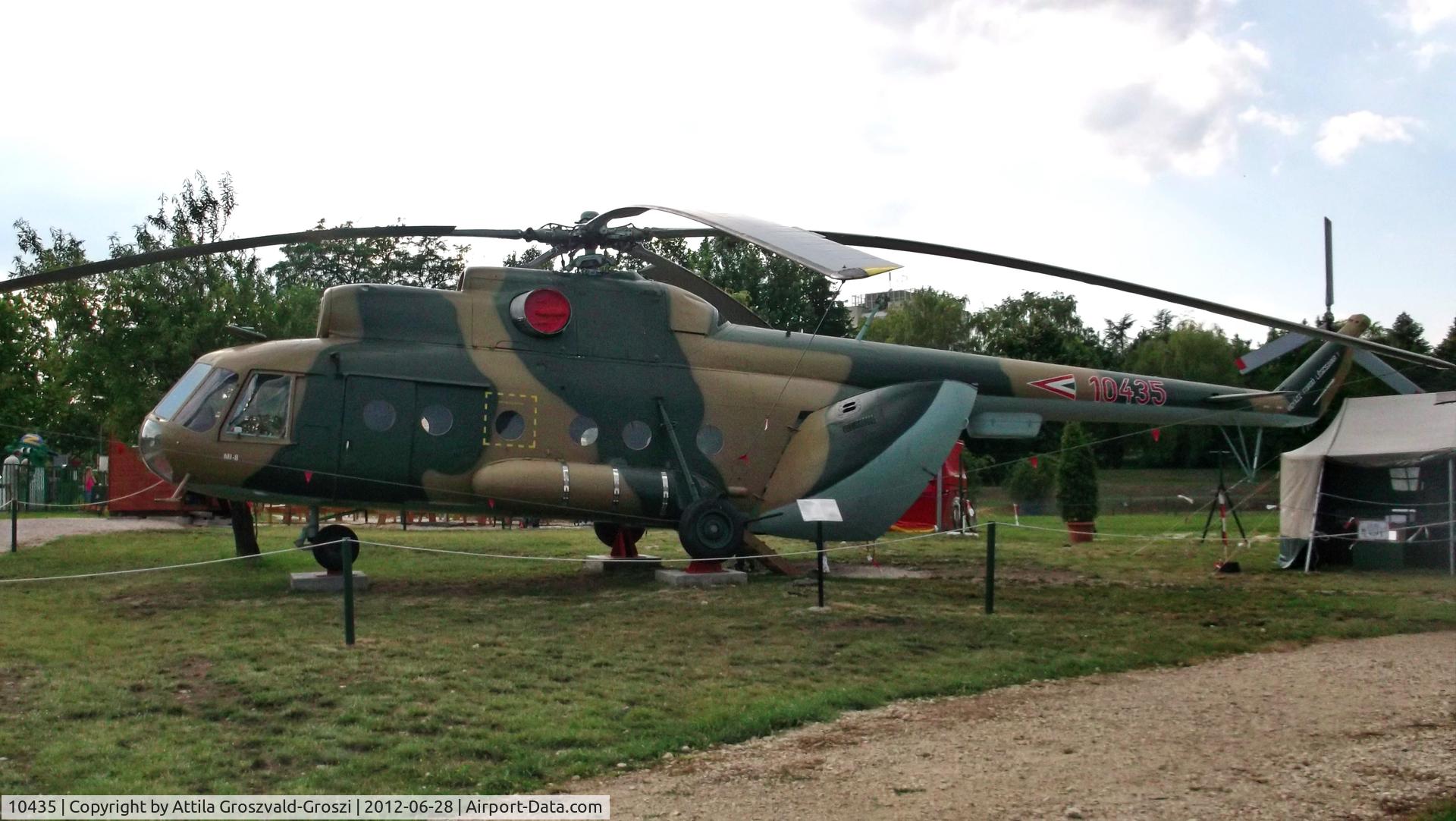 10435, 1973 Mil Mi-8T Hip C/N 10435, Zánka Military Technical Park