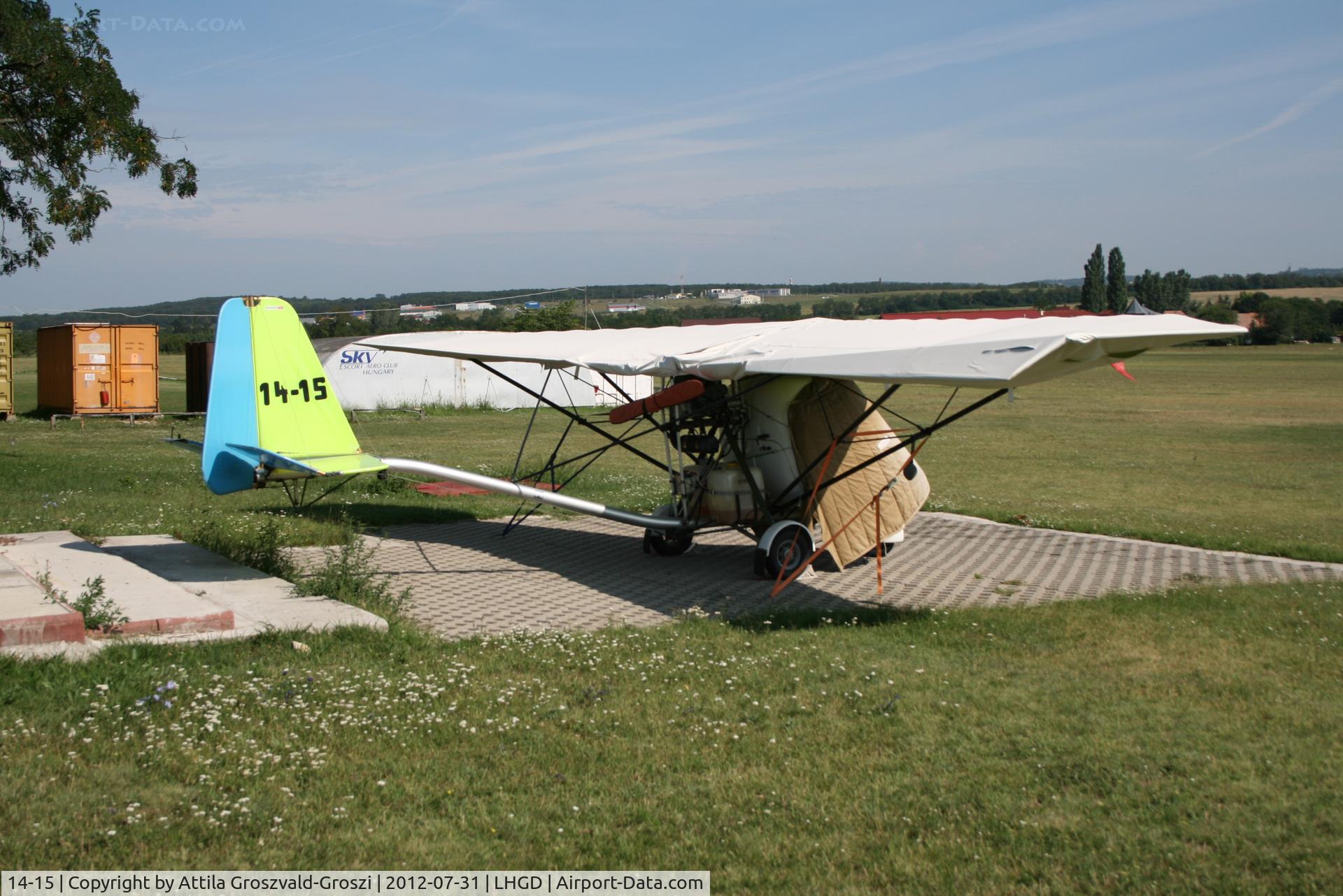 14-15, Ferrari ULM Tucano C/N 146, LHGD - Gödöllö Airport, Hungary