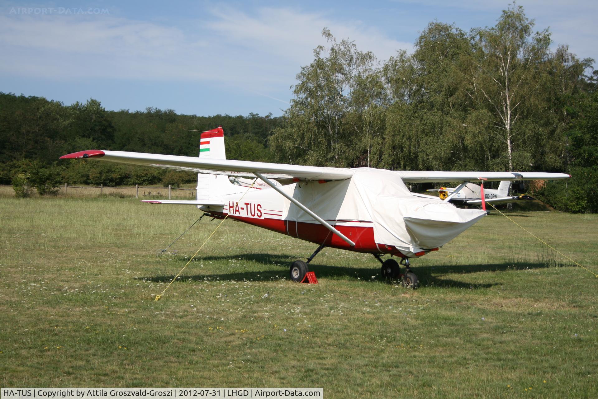 HA-TUS, 1958 Cessna 175 Skylark C/N 17555612, LHGD - Gödöllö Airport, Hungary