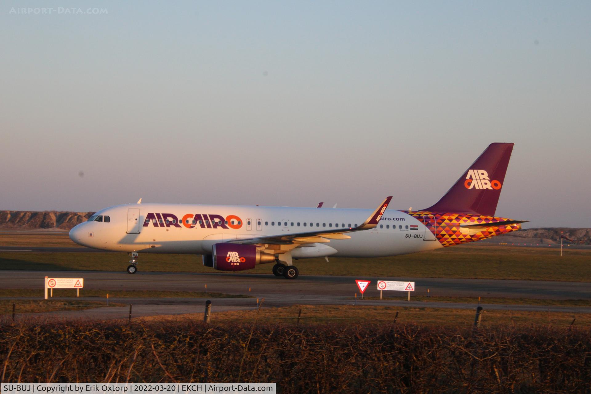SU-BUJ, 2018 Airbus A320-214 C/N 8604, SU-BUJ landed rw 04L