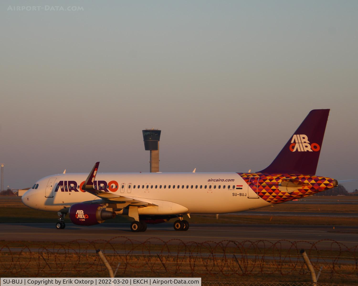 SU-BUJ, 2018 Airbus A320-214 C/N 8604, SU-BUJ landed rw 04L
