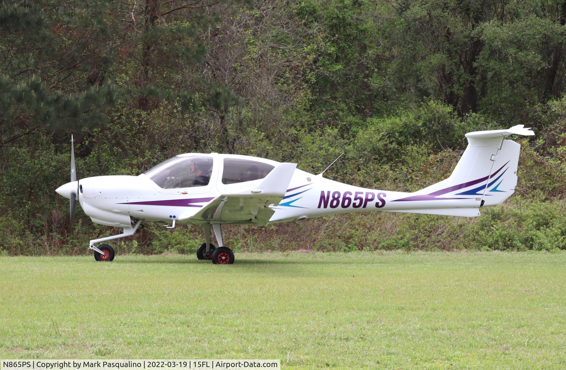N865PS, 2021 Diamond DA-40 NG Diamond Star C/N 40,NC165, Diamond DA-40 NG