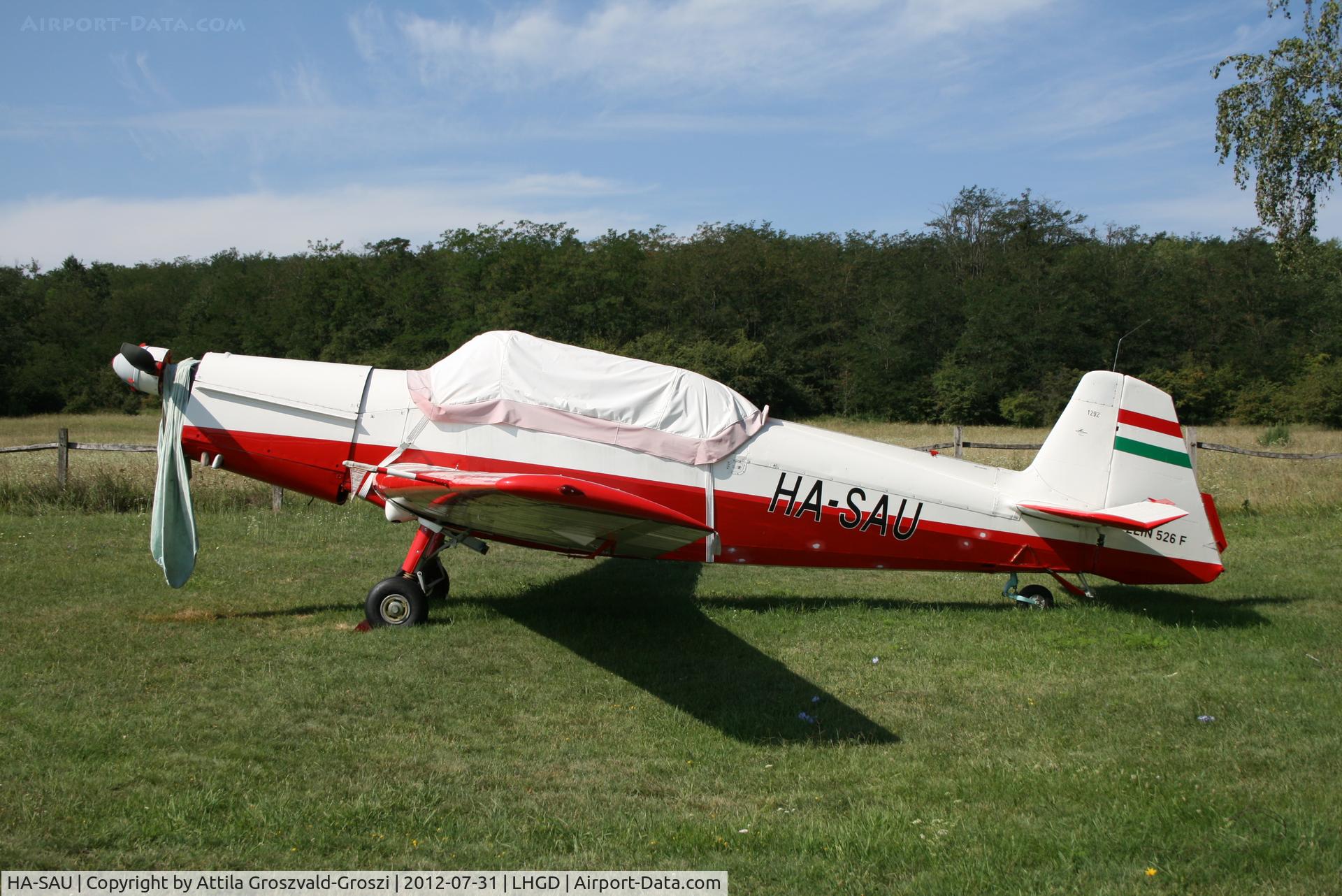 HA-SAU, 1974 Zlin Z-526F Trener C/N 1292, LHGD - Gödöllö Airport, Hungary