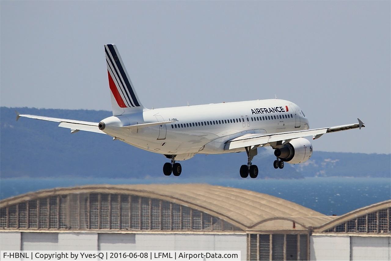 F-HBNL, 2012 Airbus A320-214 C/N 5129, Airbus A320-214, On final rwy 31R, Marseille-Provence Airport (LFML-MRS)