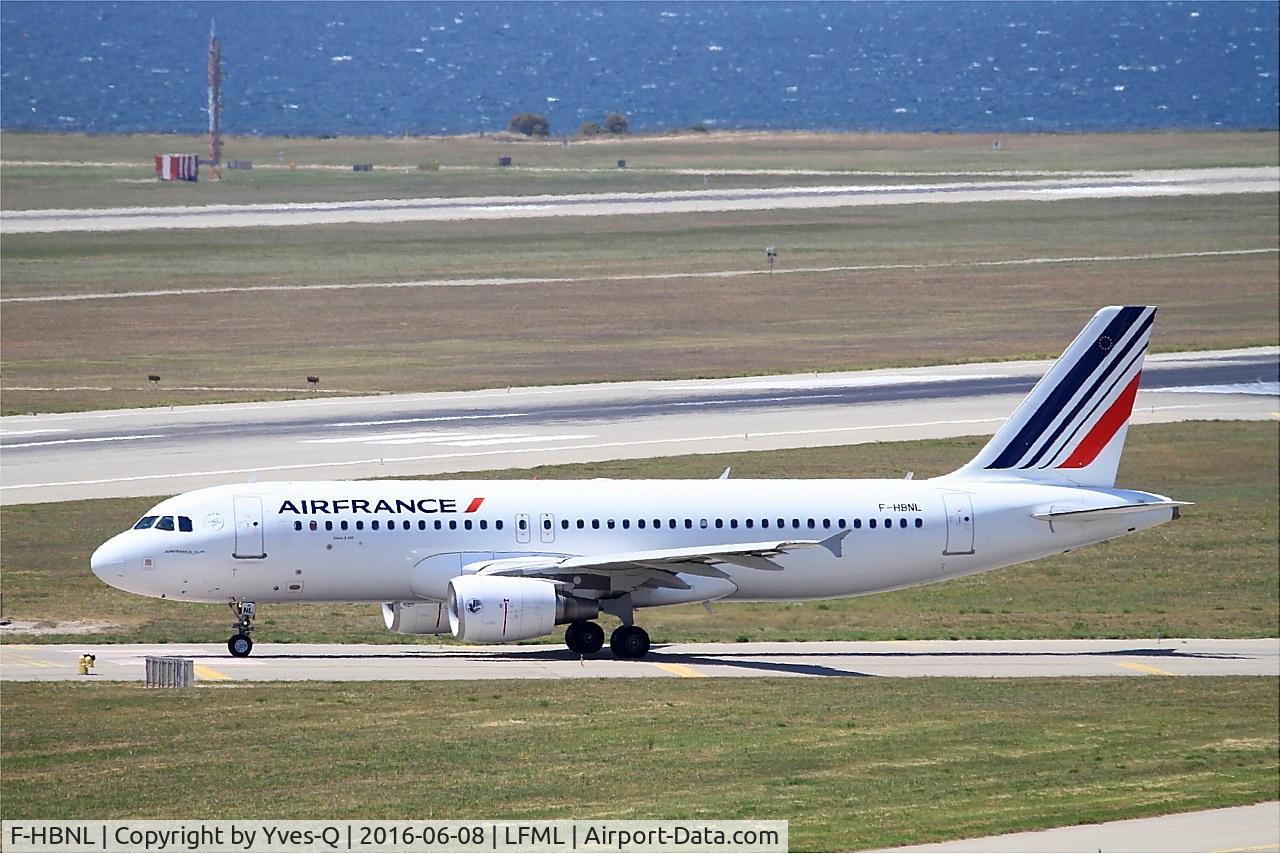 F-HBNL, 2012 Airbus A320-214 C/N 5129, Airbus A320-214, Taxiing, Marseille-Provence Airport (LFML-MRS)