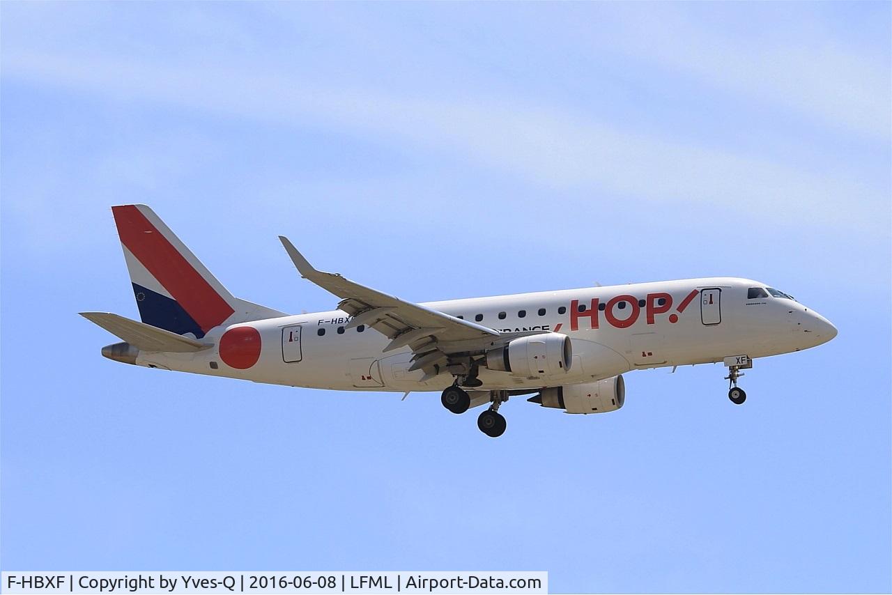 F-HBXF, 2009 Embraer 170ST (ERJ-170-100ST) C/N 17000292, Embraer ERJ-170ST, On final rwy 31R, Marseille-Provence Airport (LFML-MRS)