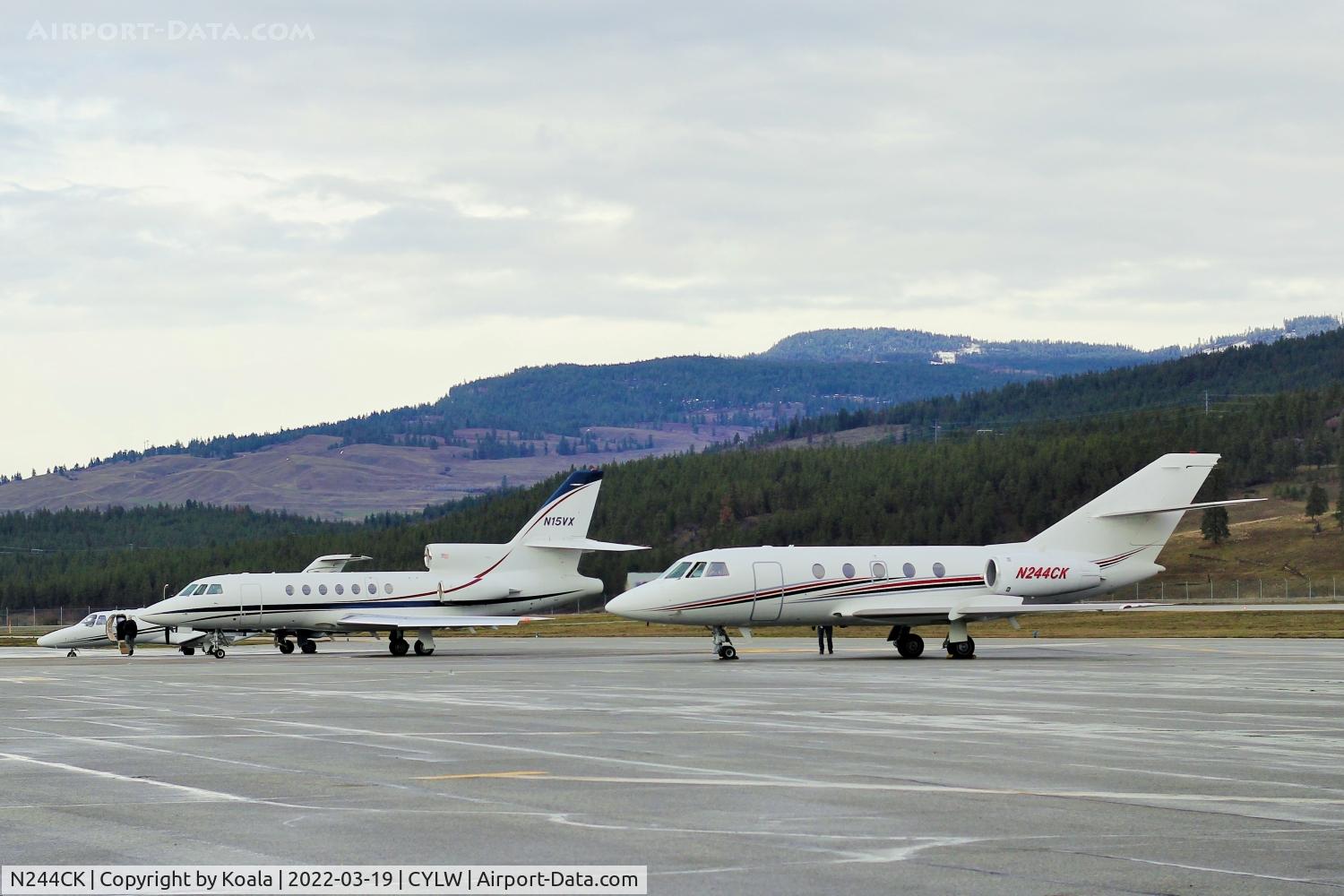 N244CK, 1977 Dassault Falcon 20 C/N 369, Falcon-Meeting