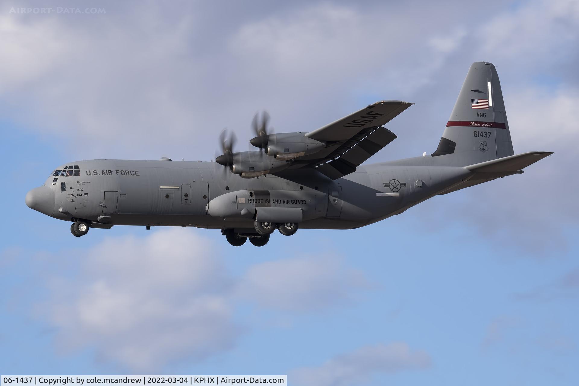 06-1437, 2007 Lockheed Martin C-130J-30 Super Hercules C/N 382-5586, RHODY41