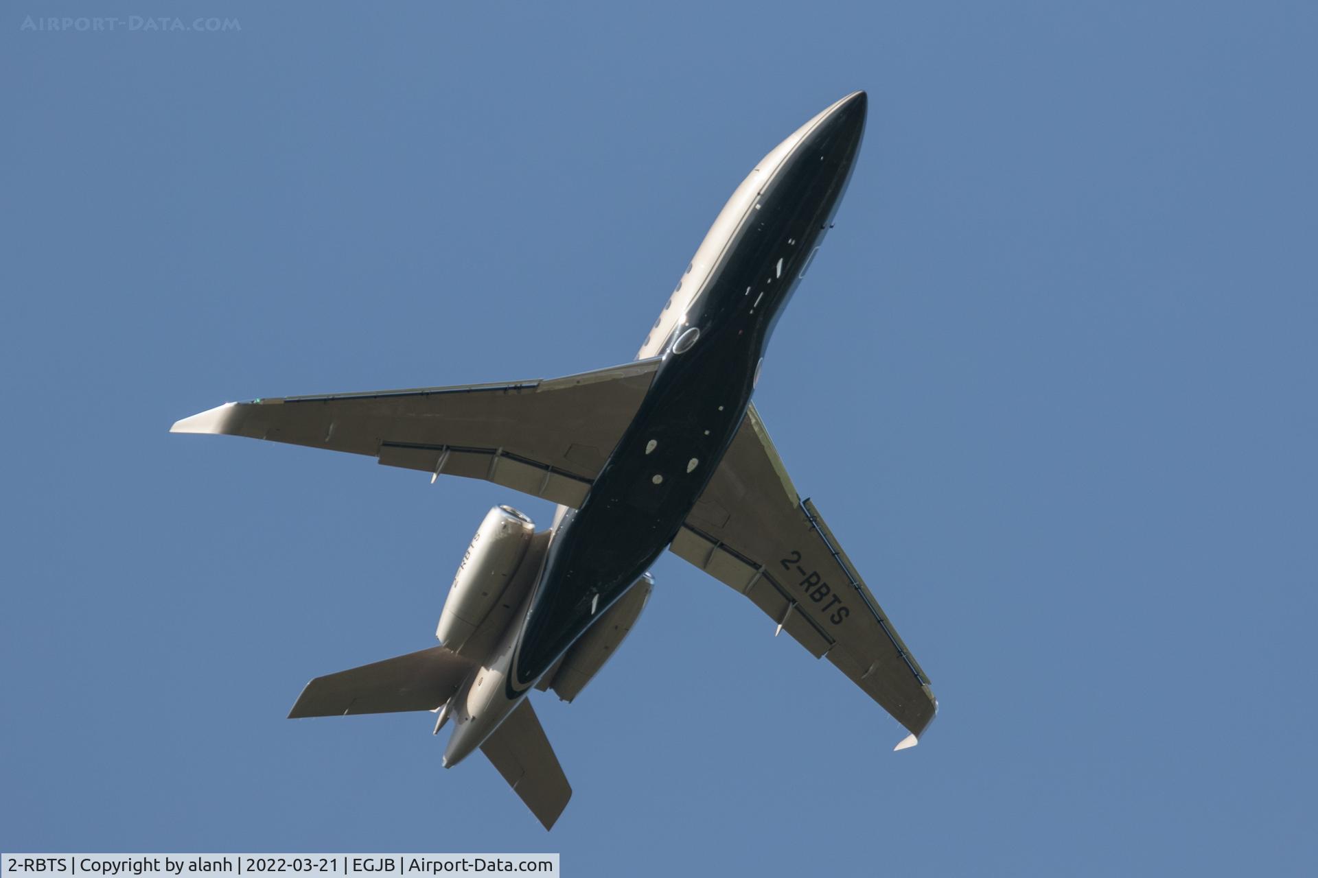 2-RBTS, 2008 Dassault Falcon 2000LX C/N 148, Performing a go-around at Guernsey on a local test flight