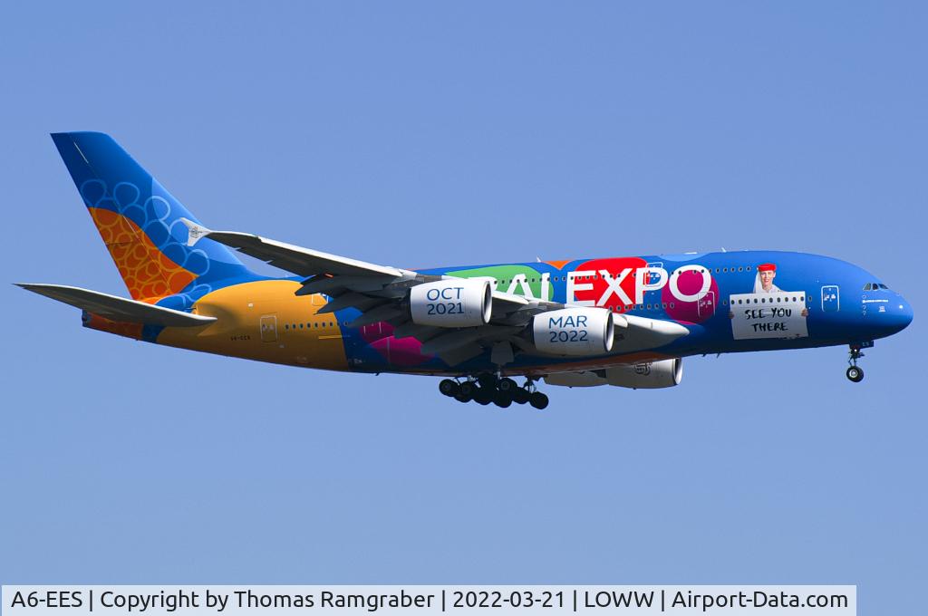 A6-EES, 2013 Airbus A380-861 C/N 140, Emirates Airbus A380 