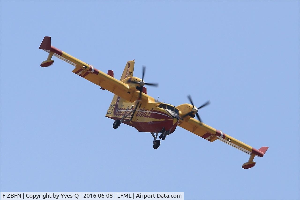 F-ZBFN, 1995 Canadair CL-215-6B11 CL-415 C/N 2006, Canadair CL-415, Short approach rwy 31R, Marseille-Marignane Airport (LFML-MRS)
