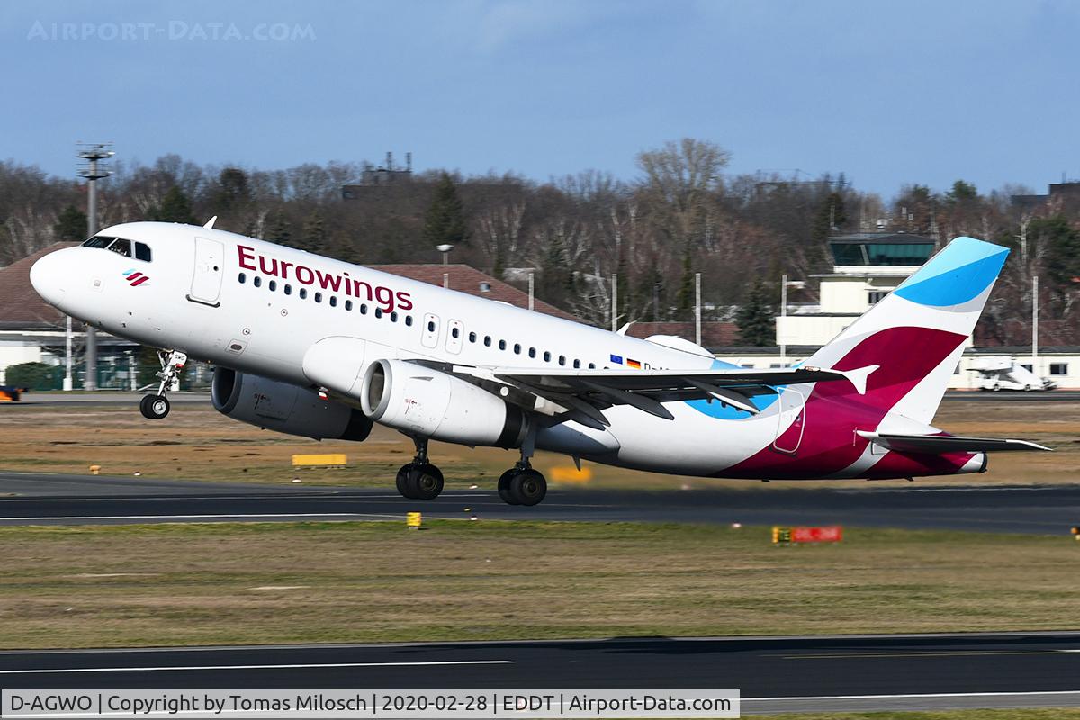 D-AGWO, 2009 Airbus A319-132 C/N 4166, 