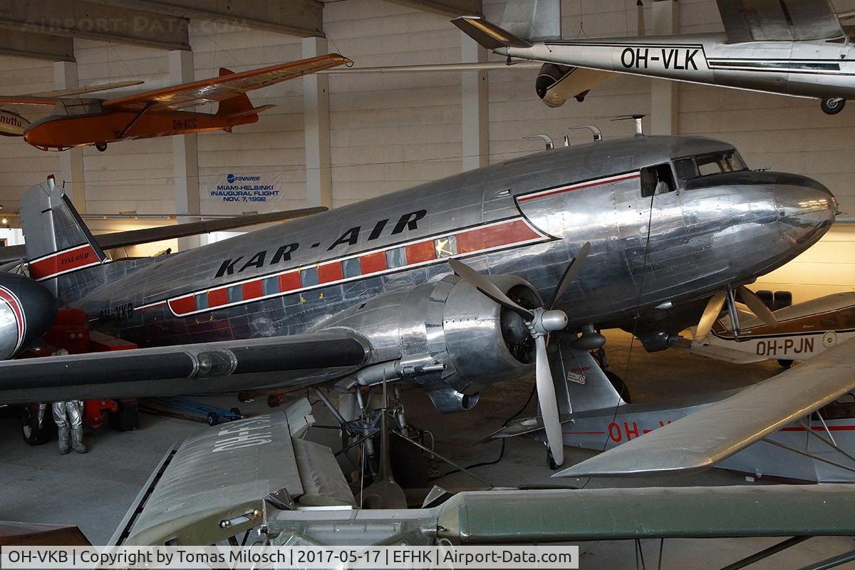 OH-VKB, 1937 Douglas DC-3-214 C/N 1975, Aviation Museum Helsinki Vantaa