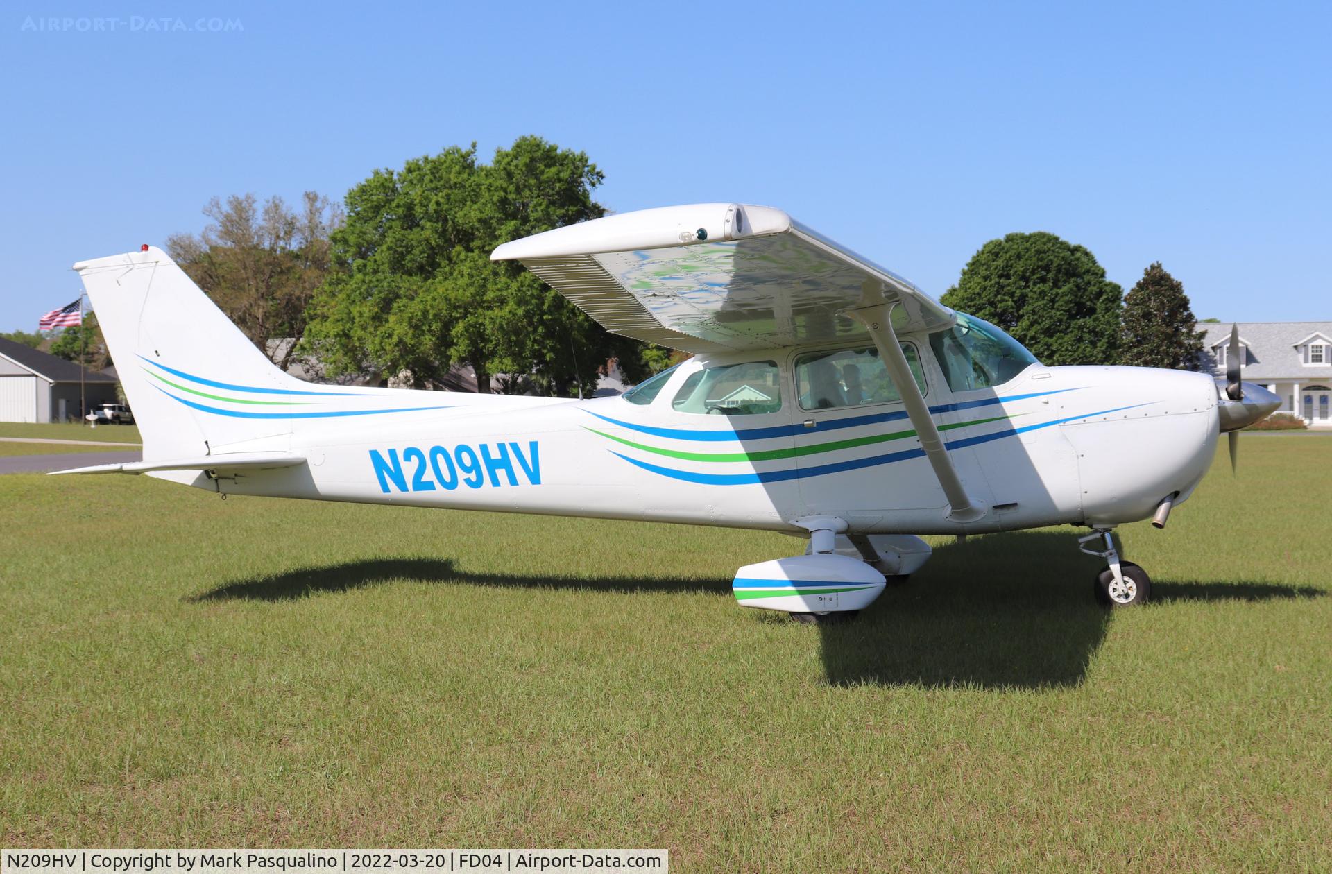 N209HV, Cessna 172N C/N 17272302, Cessna 172N