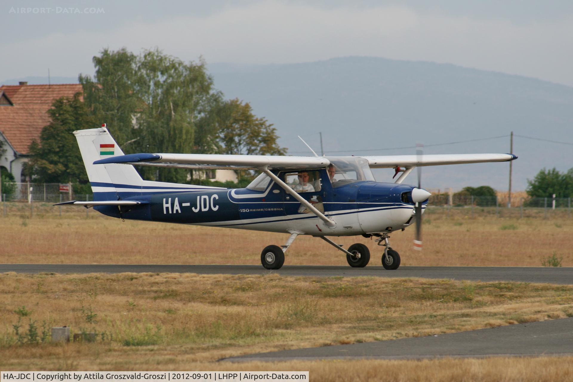 HA-JDC, 1971 Reims F150L C/N F15000728, LHPP - Pécs-Pogány Airport, Hungary