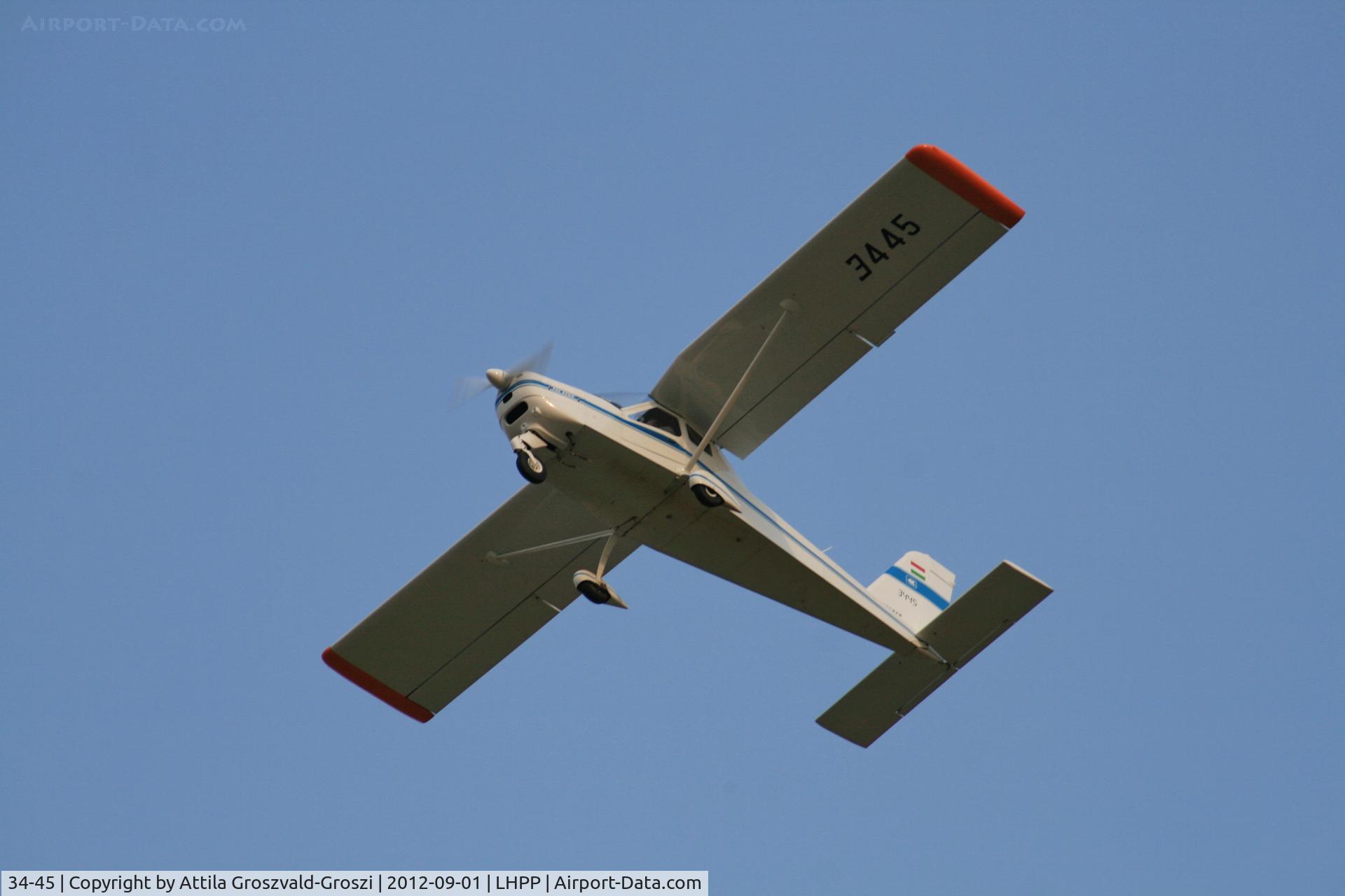 34-45, Tecnam P92 Echo Classic C/N 843, LHPP - Pécs-Pogány Airport, Hungary