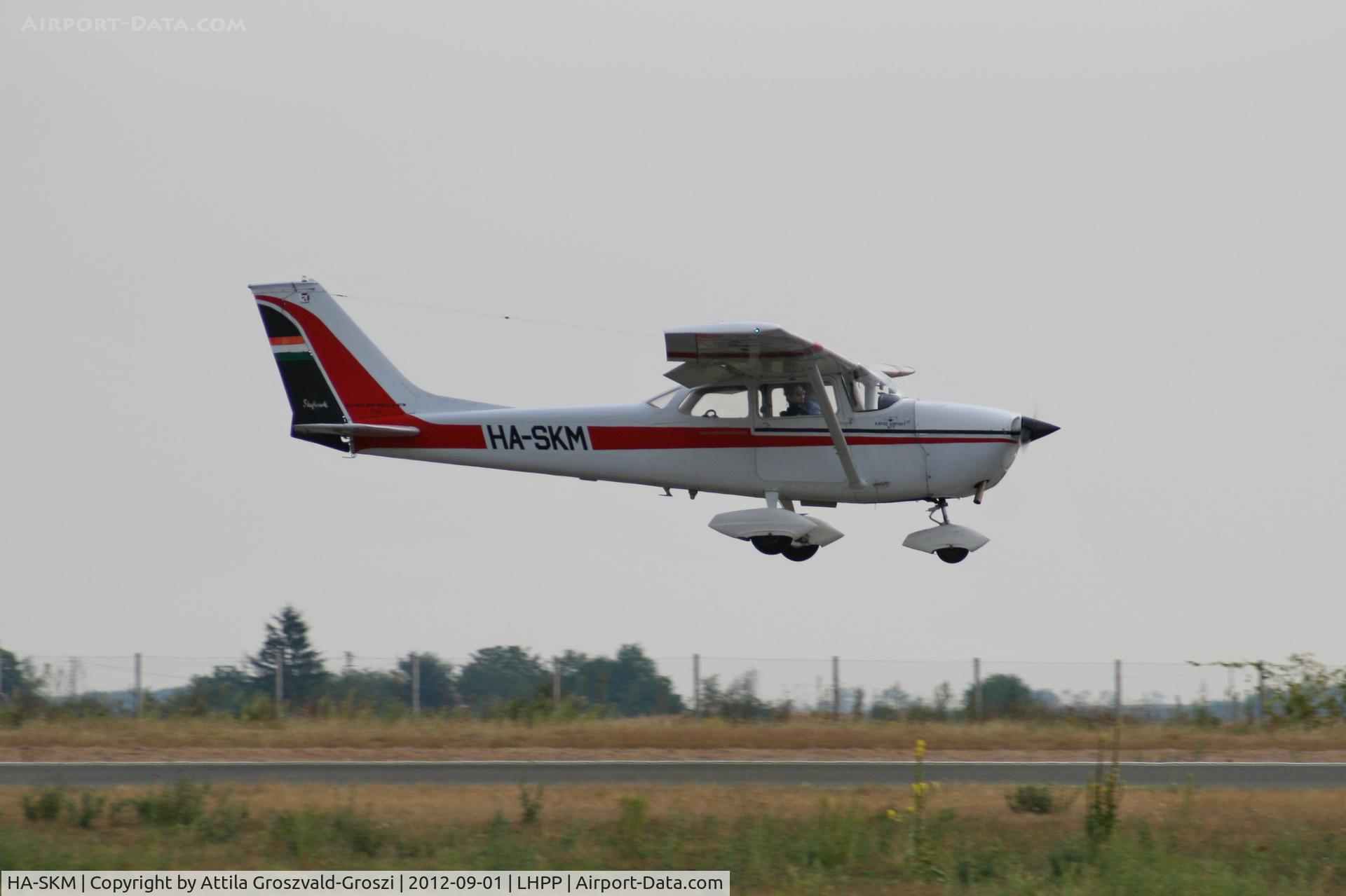 HA-SKM, 1970 Cessna 172K Skyhawk C/N 17258947, LHPP - Pécs-Pogány Airport, Hungary