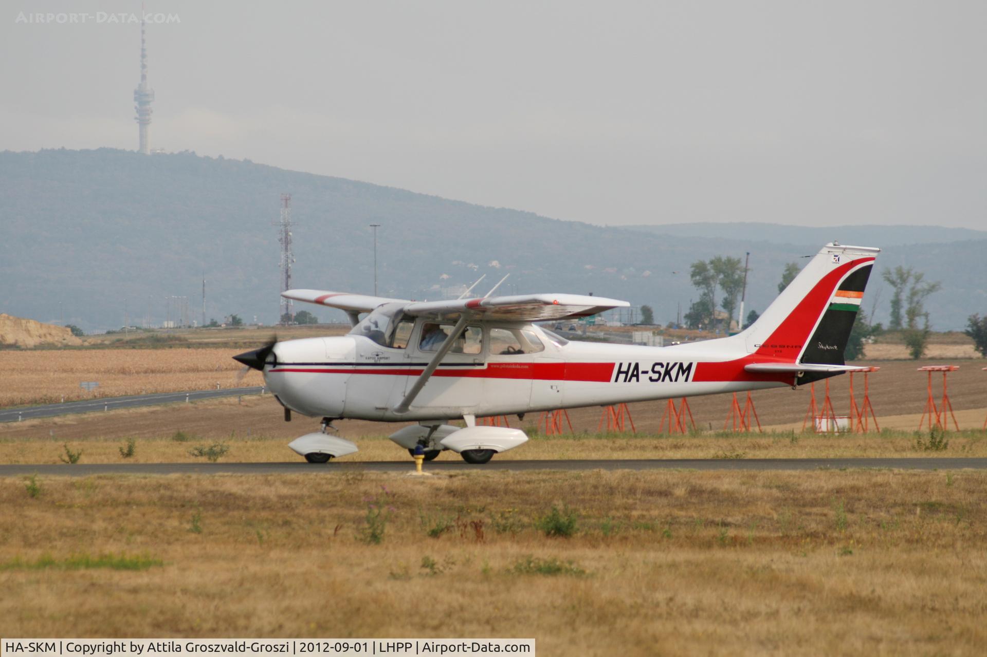 HA-SKM, 1970 Cessna 172K Skyhawk C/N 17258947, LHPP - Pécs-Pogány Airport, Hungary