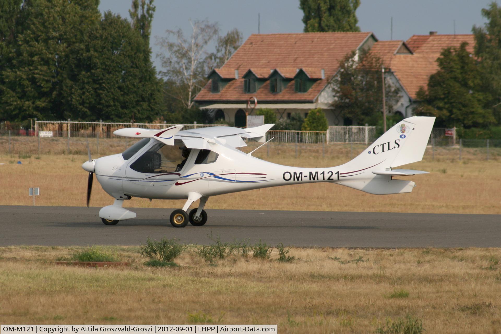 OM-M121, 2009 Flight Design CTLS C/N F-09-04-02, LHPP - Pécs-Pogány Airport, Hungary