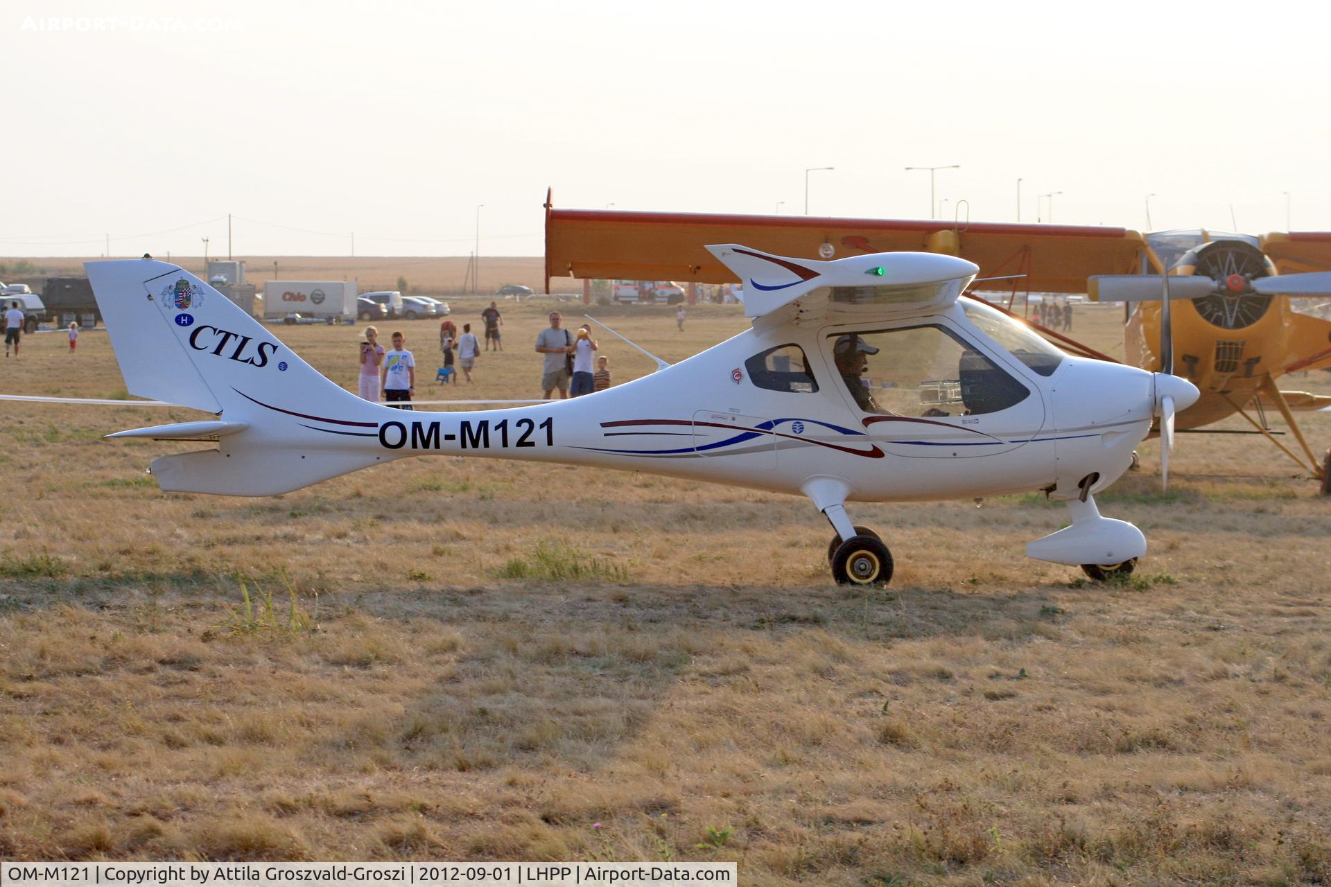 OM-M121, 2009 Flight Design CTLS C/N F-09-04-02, LHPP - Pécs-Pogány Airport, Hungary