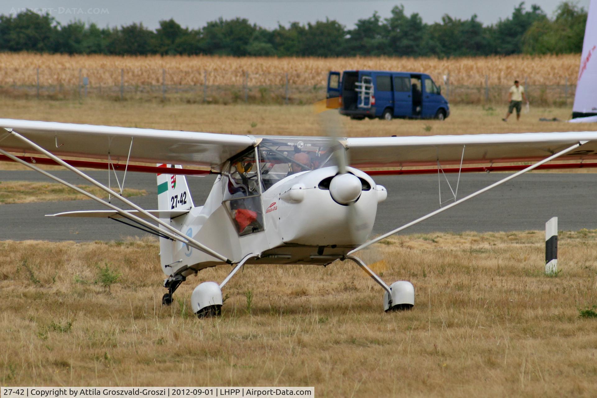 27-42, 2007 Apollo Fox C/N KO21006, LHPP - Pécs-Pogány Airport, Hungary