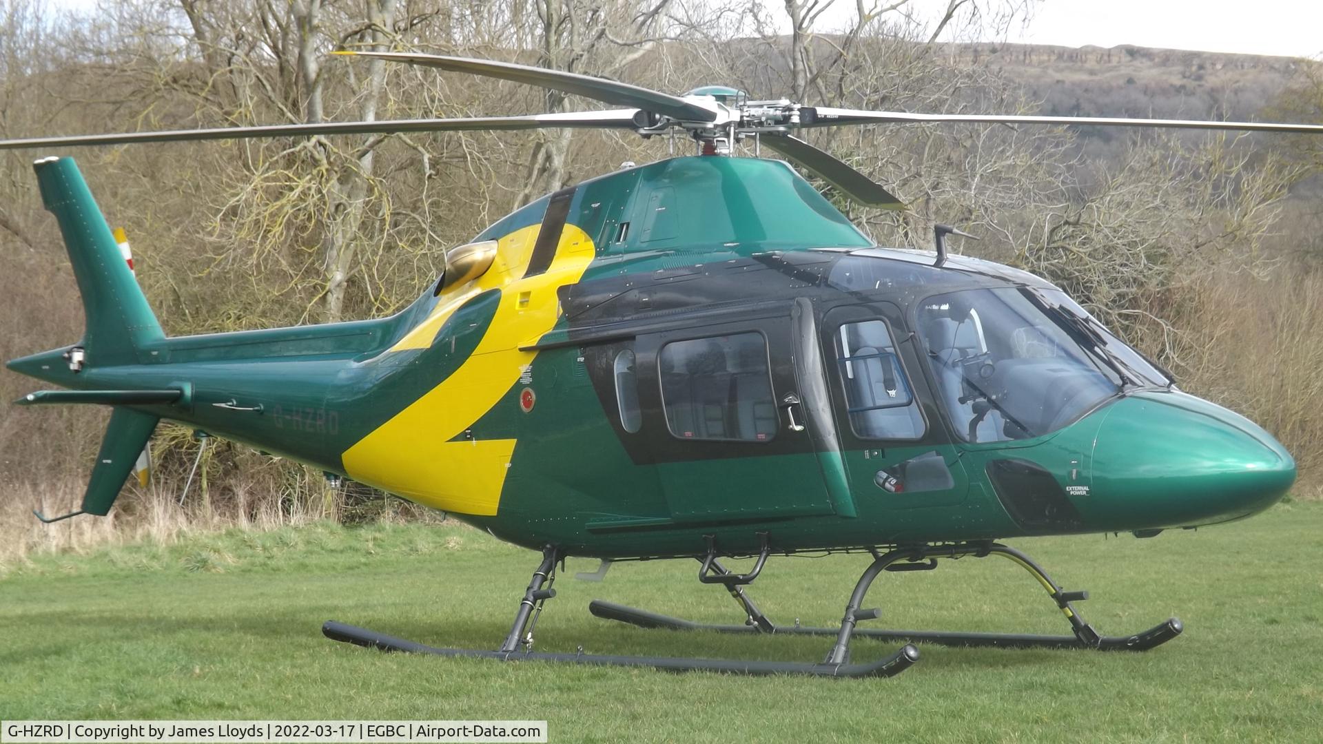G-HZRD, 2020 AgustaWestland AW-119 MKII Koala Koala C/N 14961, Parked up at Cheltenham Helipad.