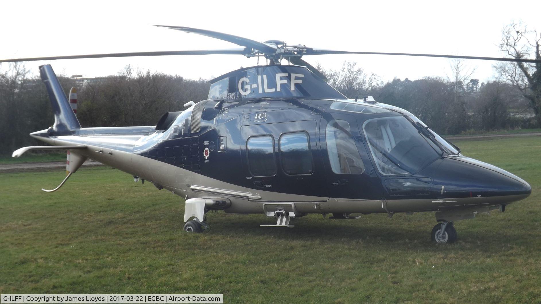 G-ILFF, AgustaWestland AW-109SP GrandNew C/N 22382, Parked up at Cheltenham Helipad.