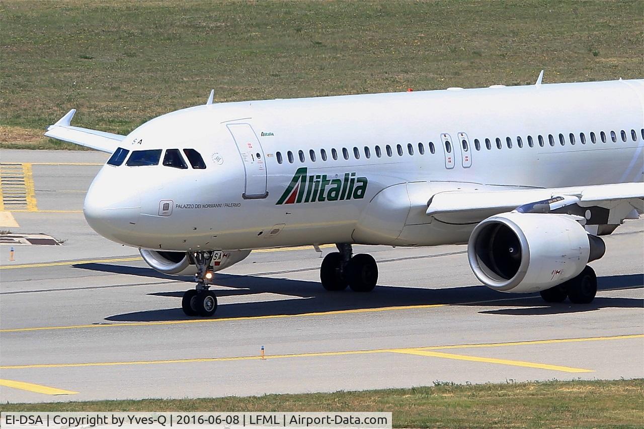 EI-DSA, 2006 Airbus A320-216 C/N 2869, Airbus A320-216, Taxiing to holding point rw 31R, Marseille-Provence Airport (LFML-MRS)
