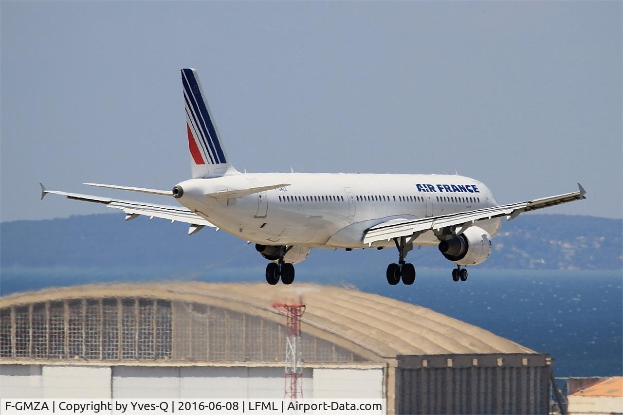 F-GMZA, 1994 Airbus A321-111 C/N 498, Airbus A321-111, On final rwy 31R, Marseille-Provence Airport (LFML-MRS)