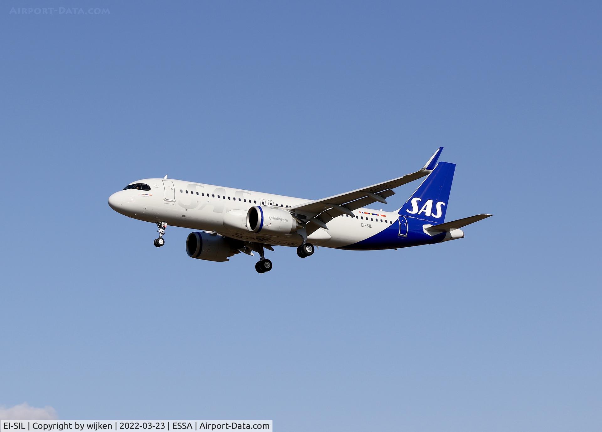 EI-SIL, 2022 Airbus A320-251N C/N 10764, RWY 26