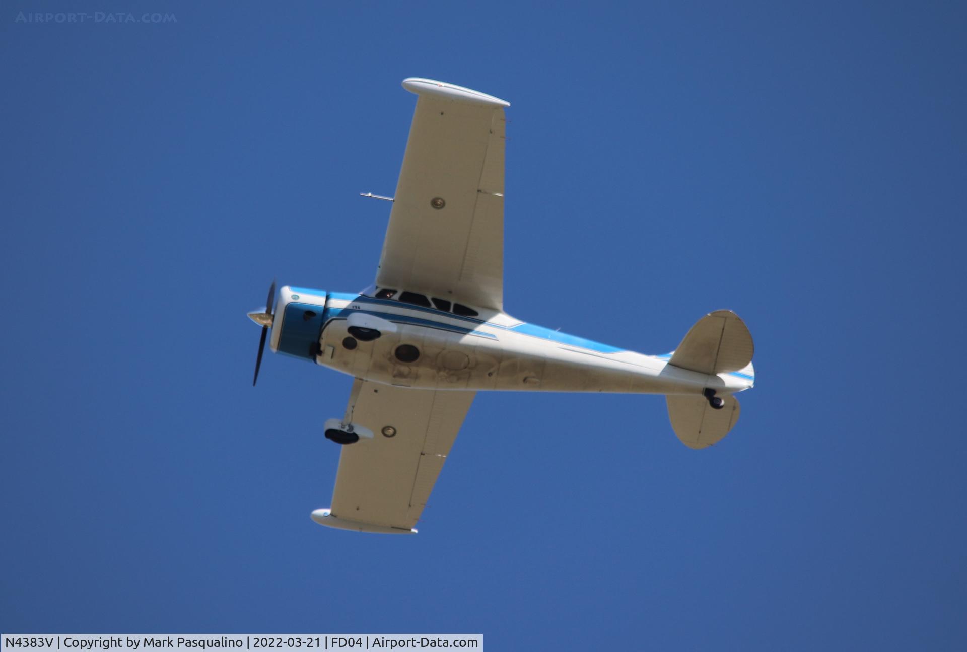 N4383V, 1949 Cessna 195 C/N 7305, Cessna 196