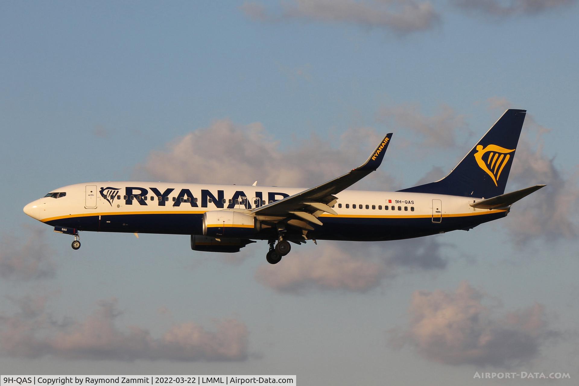 9H-QAS, 2015 Boeing 737-8AS C/N 44693, B737-800 9H-QAS Malta Air