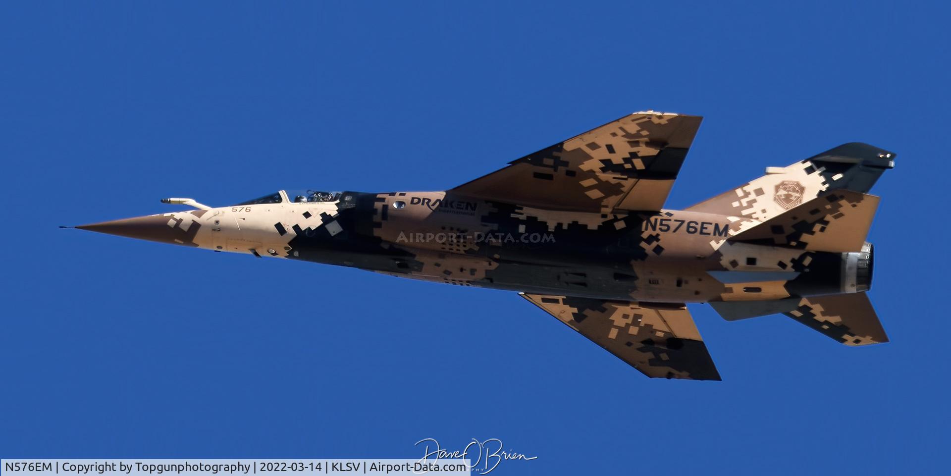 N576EM, 1981 Dassault Mirage F.1M C/N 73, COMRADE1 from Draken heads out.