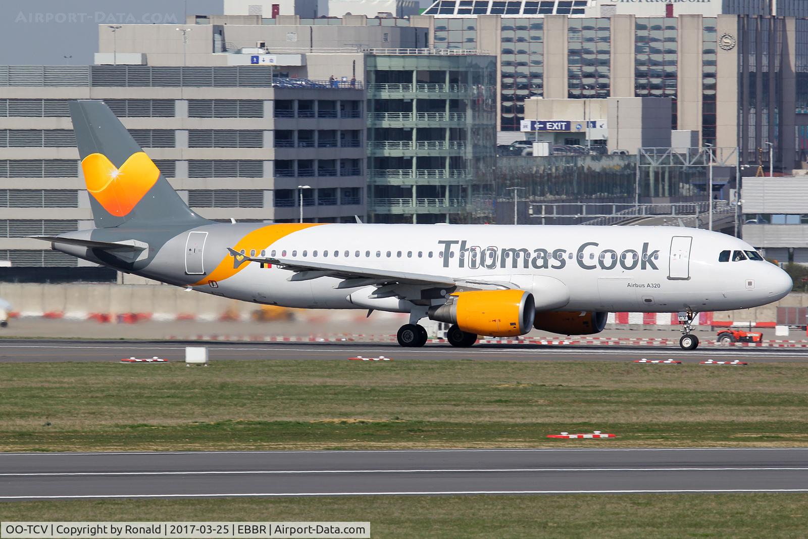 OO-TCV, 2003 Airbus A320-214 C/N 1968, at bru