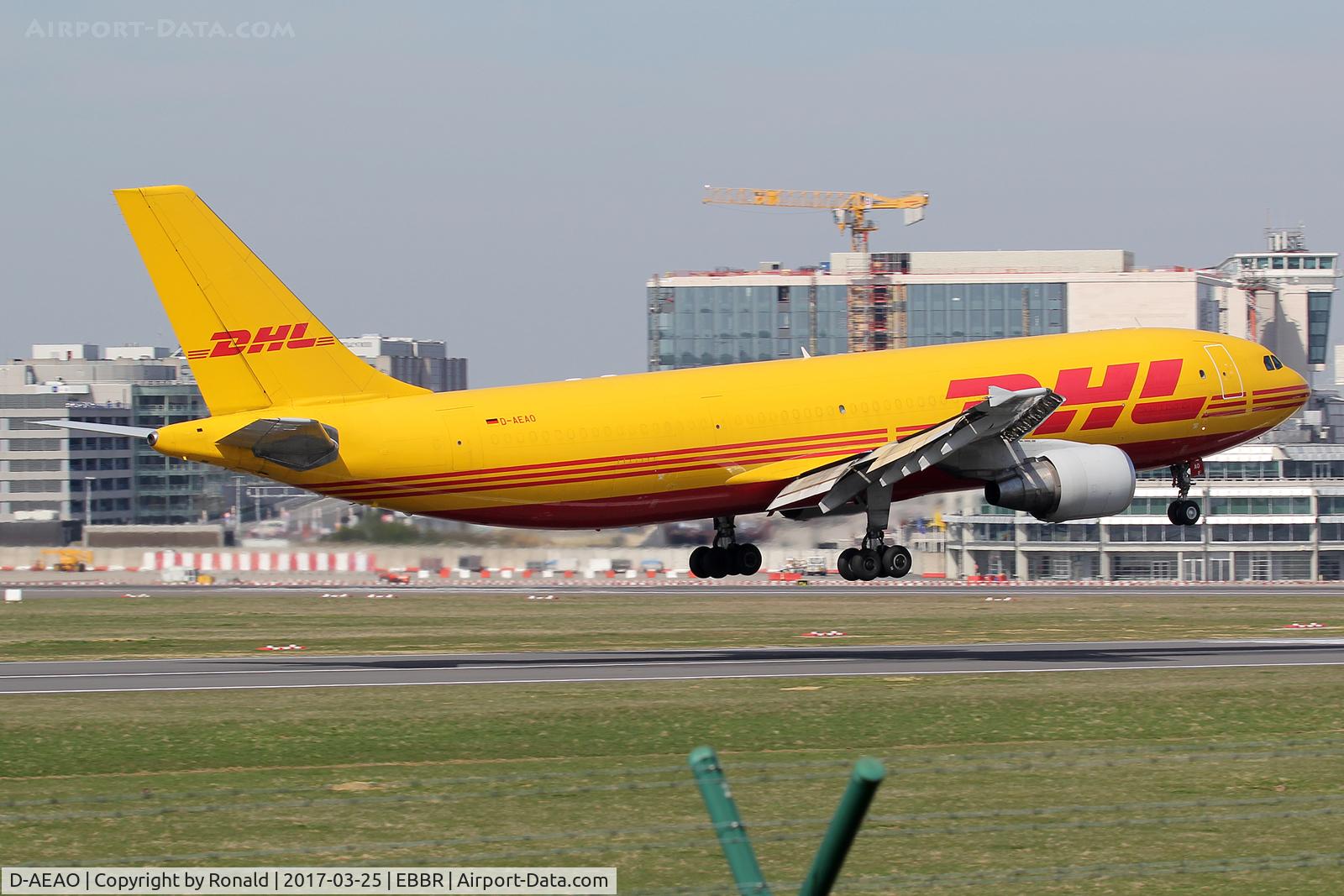 D-AEAO, 1993 Airbus A300B4-622R(F) C/N 711, at bru