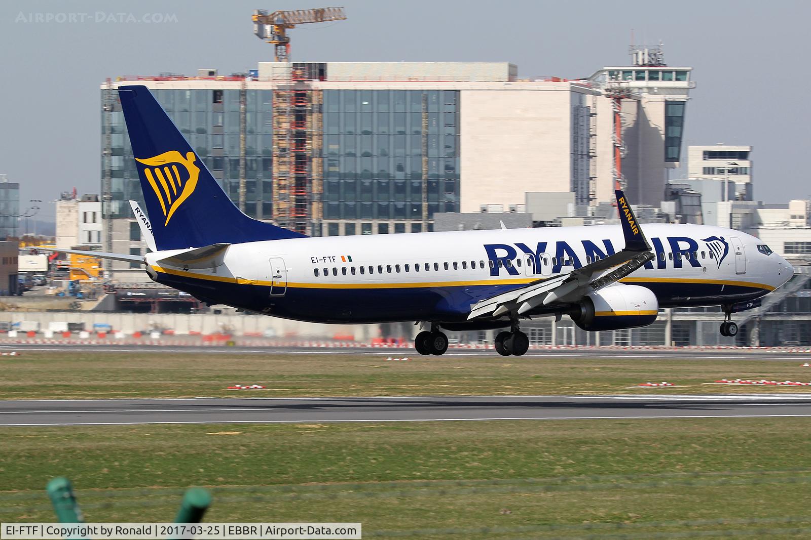 EI-FTF, 2016 Boeing 737-8AS C/N 44756, at bru