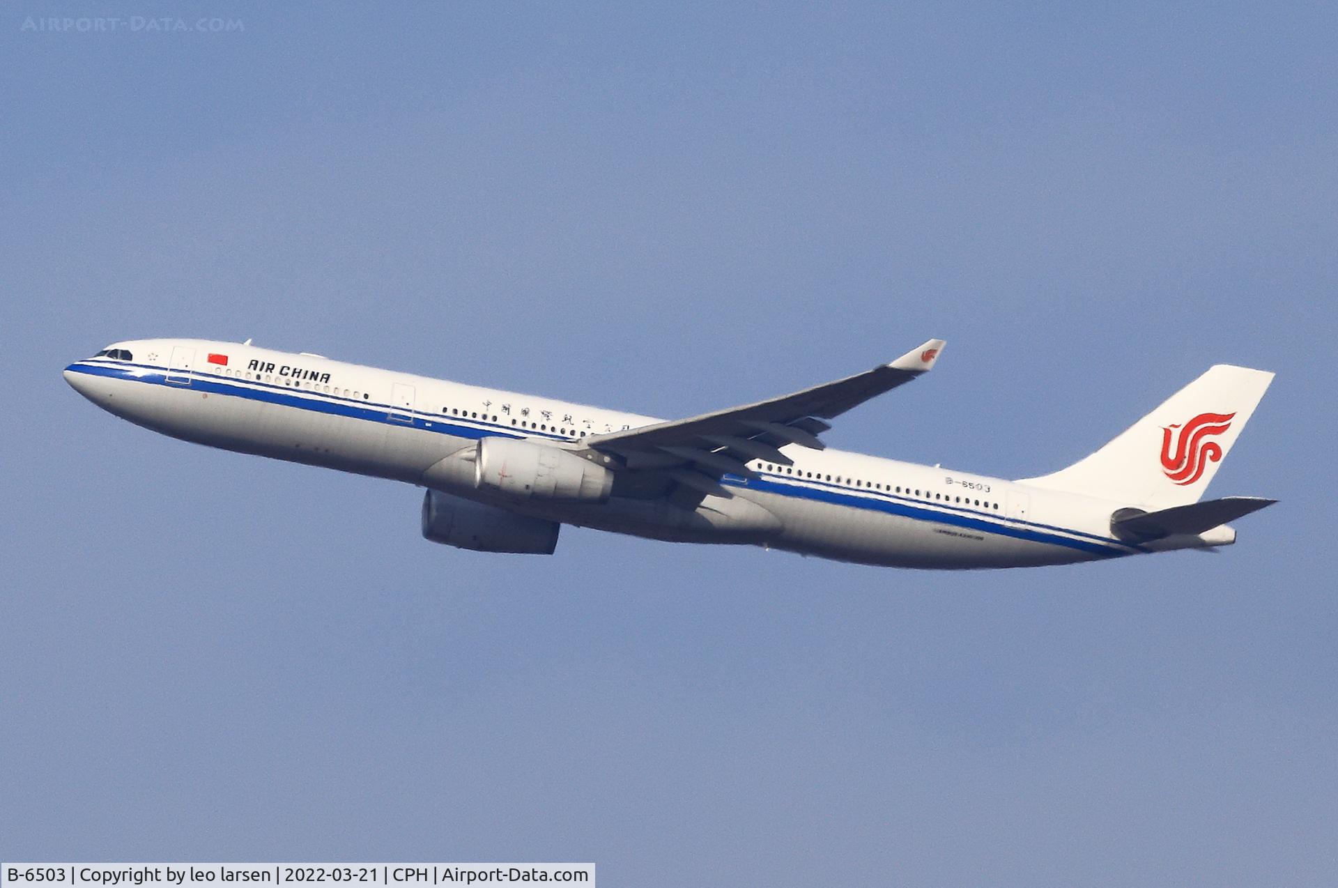 B-6503, 2012 Airbus A330-343X C/N 1333, Copenhagen 21.3.2022