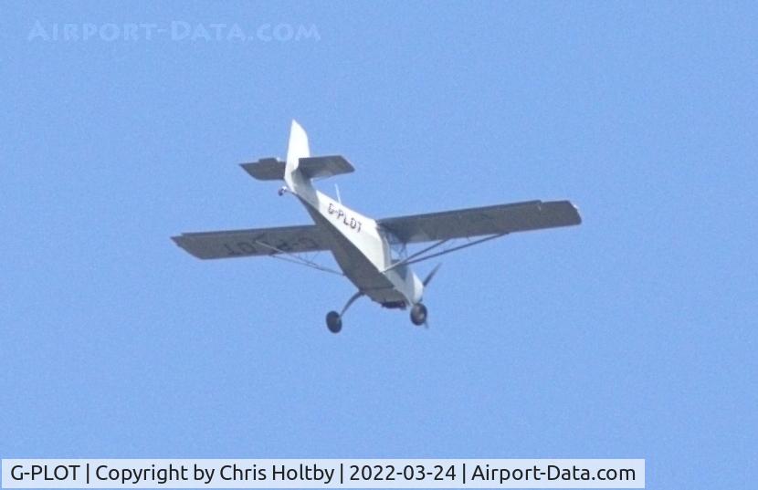 G-PLOT, 2021 Ascent Industries EuroFOX 2K C/N 62821, 2021 EuroFOX over Potters Bar, Herts