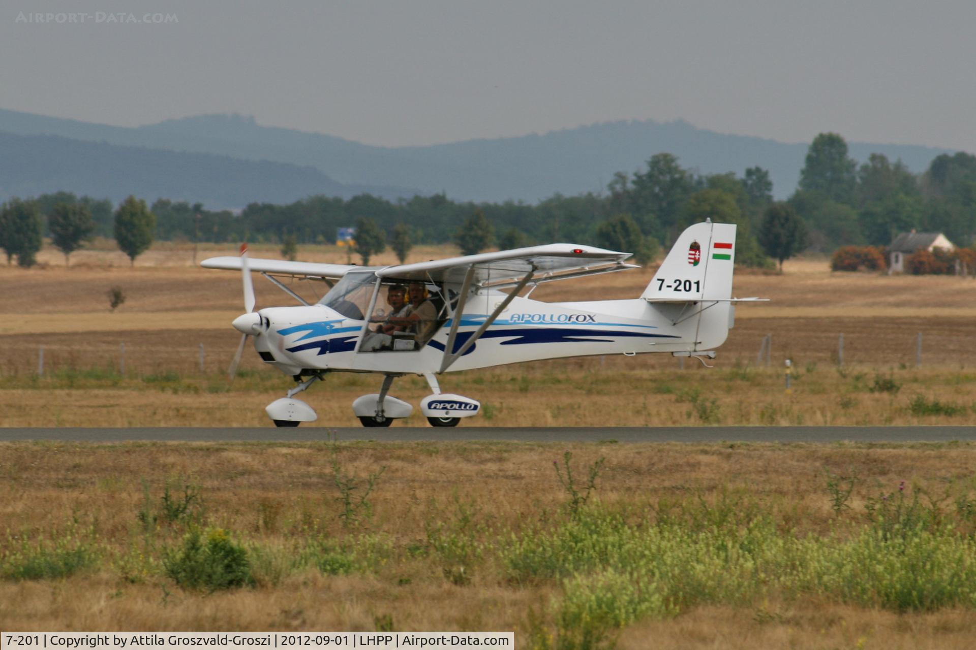 7-201, 2011 Apollo Fox C/N 150611, LHPP - Pécs-Pogány Airport, Hungary