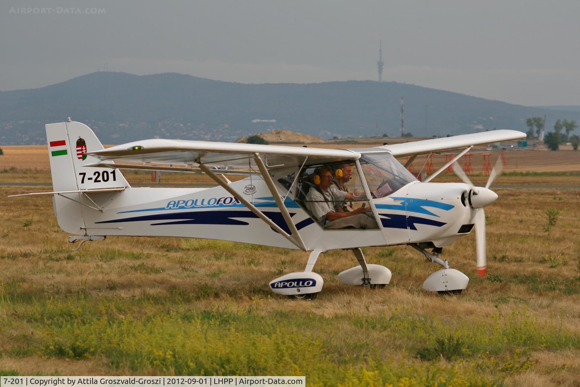 7-201, 2011 Apollo Fox C/N 150611, LHPP - Pécs-Pogány Airport, Hungary