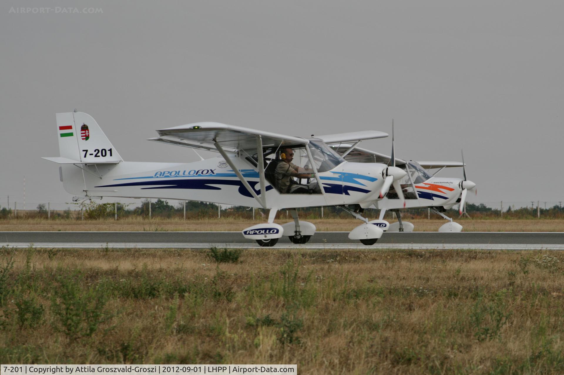7-201, 2011 Apollo Fox C/N 150611, LHPP - Pécs-Pogány Airport, Hungary
