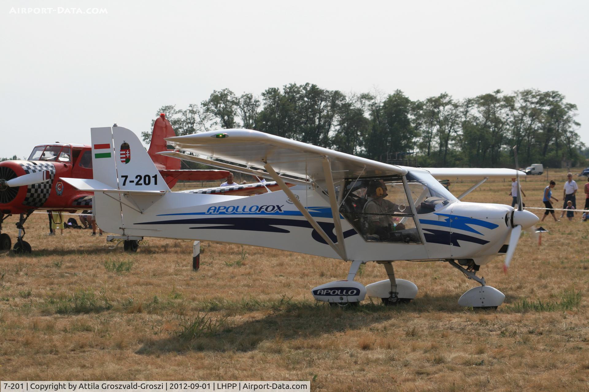 7-201, 2011 Apollo Fox C/N 150611, LHPP - Pécs-Pogány Airport, Hungary
