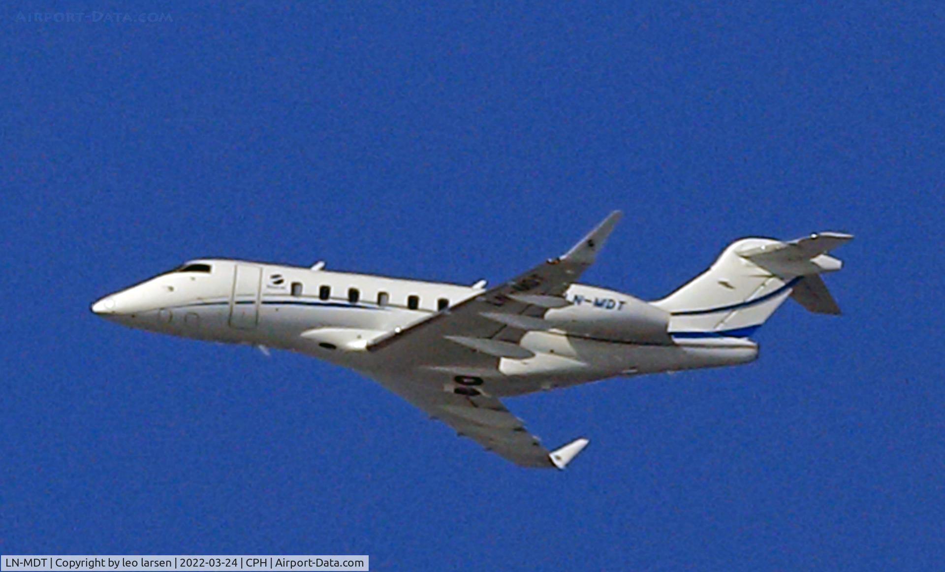 LN-MDT, 2021 Bombardier Challenger 350 (BD-100-1A10) C/N 20882, Copenhagen 24.3.2022