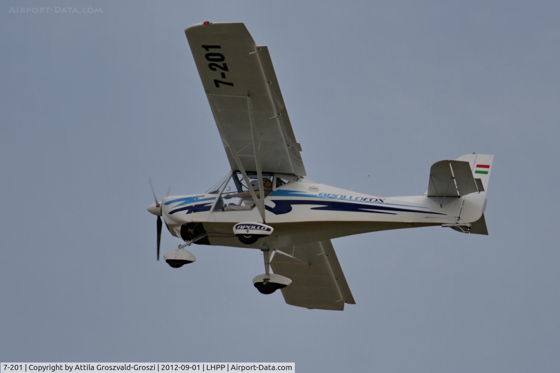7-201, 2011 Apollo Fox C/N 150611, LHPP - Pécs-Pogány Airport, Hungary