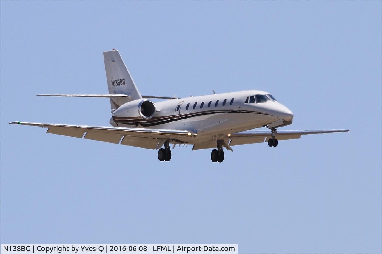 N138BG, 2007 Cessna 680 Citation Sovereign C/N 680-0135, Cessna 680, Short approach Rwy 31R, Marseille-Provence Airport (LFML-MRS)