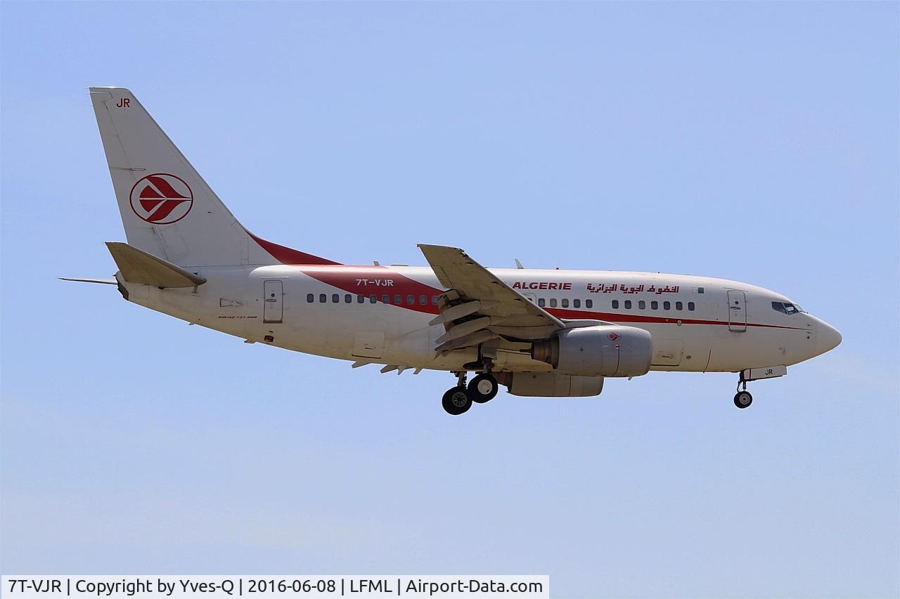 7T-VJR, 2002 Boeing 737-6D6 C/N 30545, Boeing 737-6D6, On final rwy 31R, Marseille-Provence Airport (LFML-MRS)