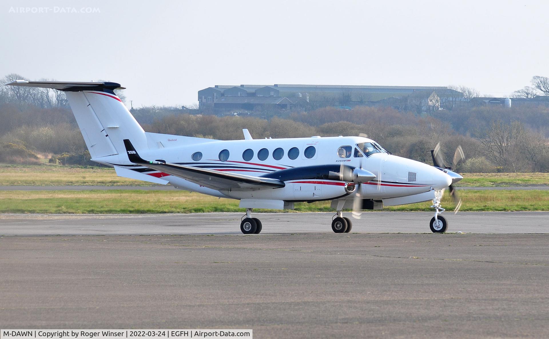 M-DAWN, 2015 Beechcraft B200GT Super King Air C/N BY-238, Visiting Super King Air operated by Dawn Meats Group.