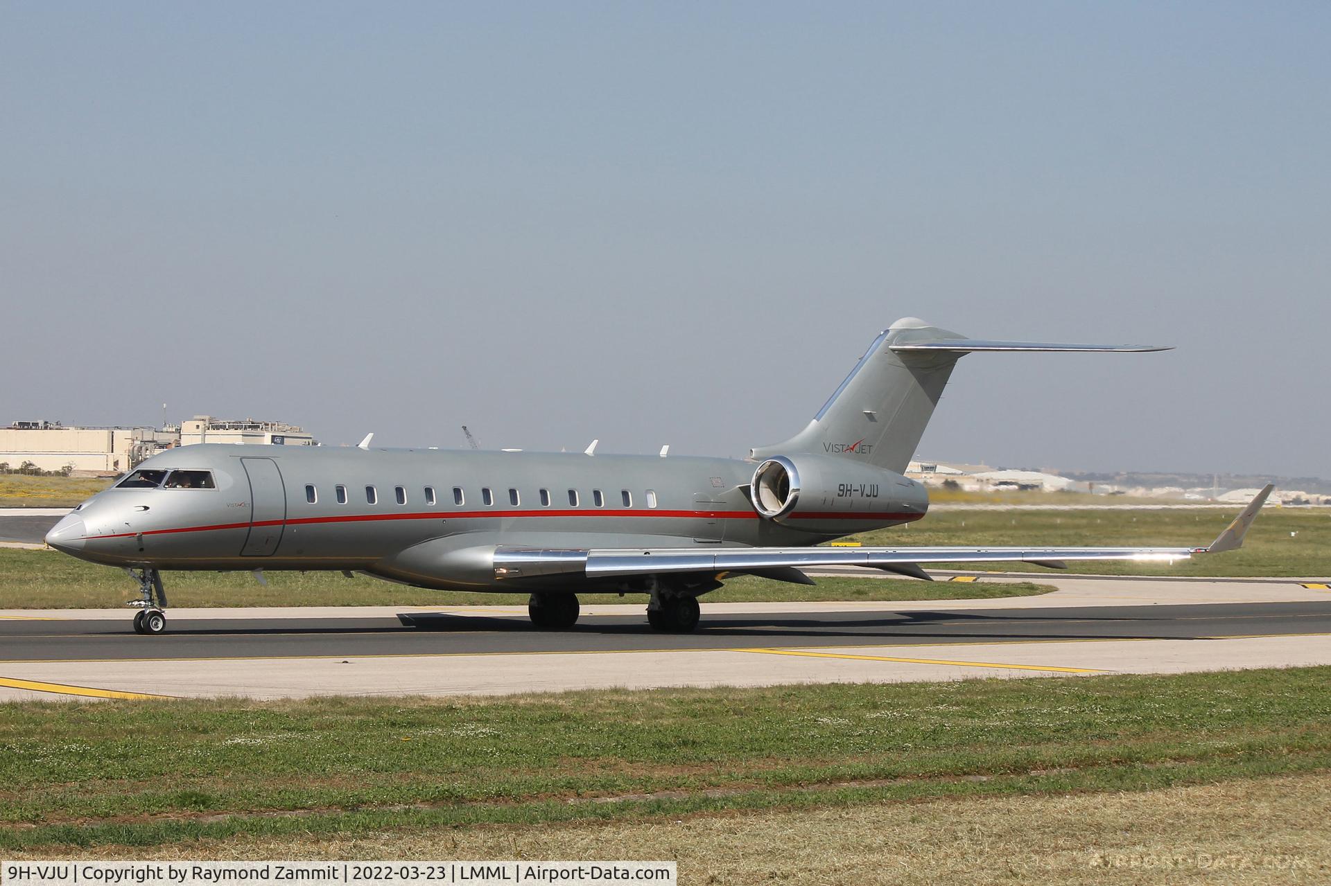 9H-VJU, 2015 Bombardier BD-700-1A10 Global 6000 C/N 9724, Bombardier BD-700 Global 6000 9H-VJU Vista Jet