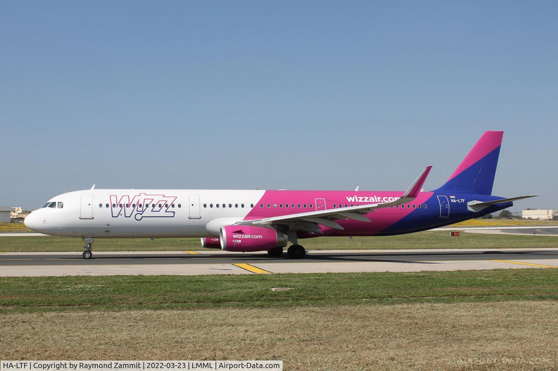 HA-LTF, 2018 Airbus A321-231 C/N 8328, A321 HA-LTF Wizzair